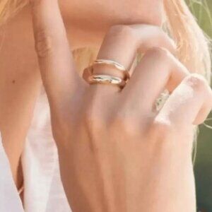 LOREN STEWART CURATEUR Women’s Deux Open Band Ring Size 7